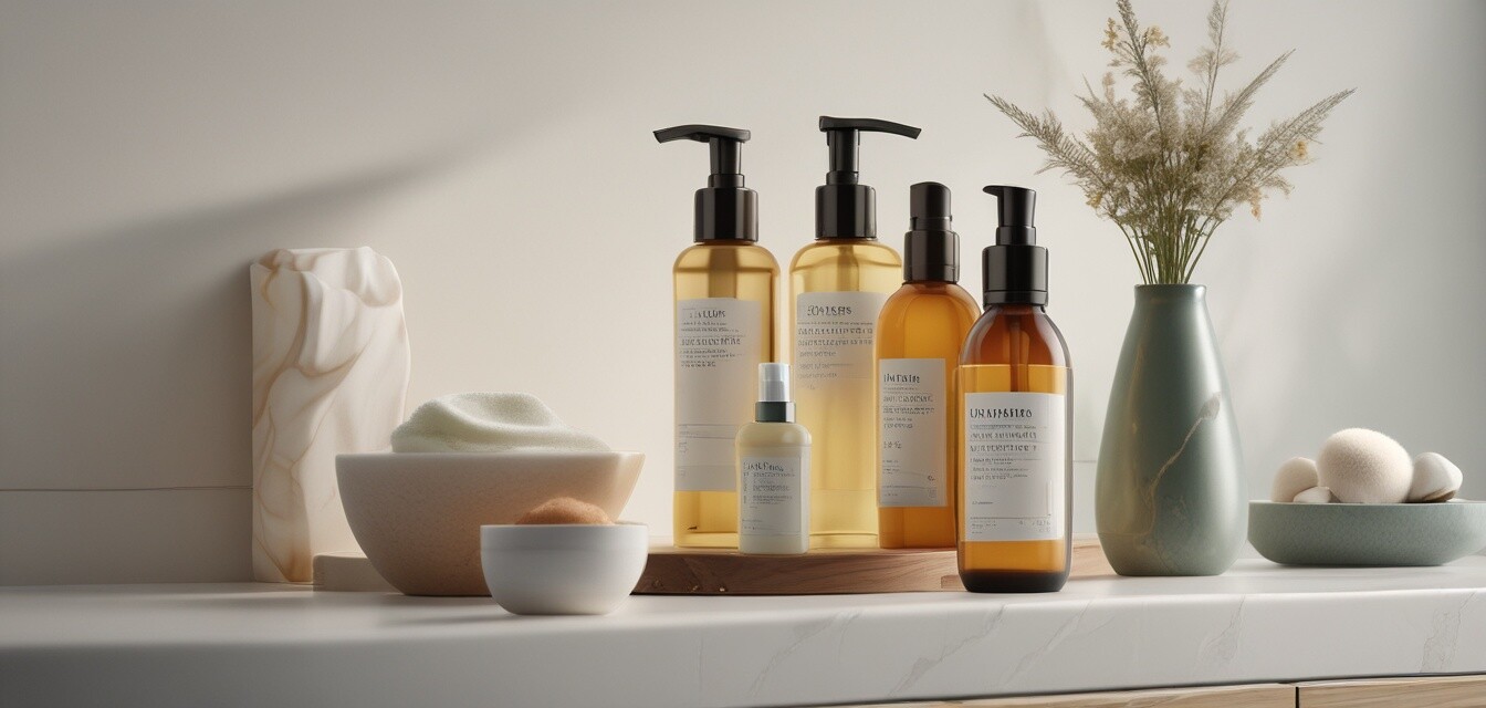 Fragrance-free products in a serene setting